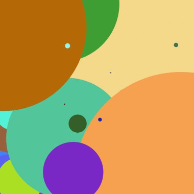 Daire geometrik şaşırtıcı arka plan çok renkli desen.