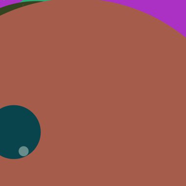 Daire geometrik şaşırtıcı arka plan çok renkli desen.