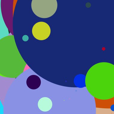 Daire geometrik yeni arka plan çok renkli desen.