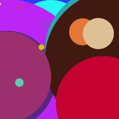 Daire geometrik güzel arka plan çok renkli desen.