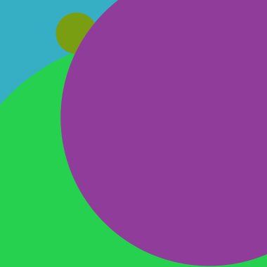 Daire geometrik yeni arka plan çok renkli desen.