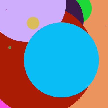 Daire geometrik şaşırtıcı arka plan çok renkli desen.