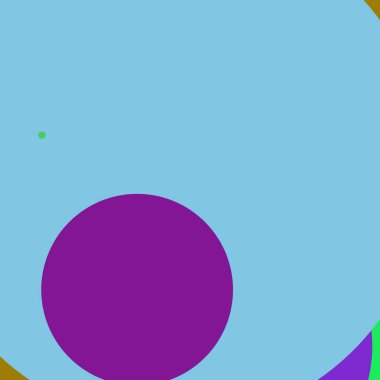 Daire geometrik yeni arka plan çok renkli desen.