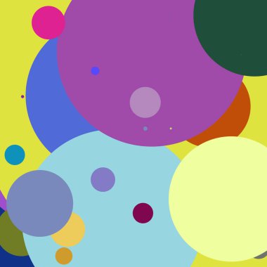 Daire geometrik güzel arka plan çok renkli desen.