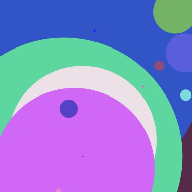 Daire geometrik güzel arka plan çok renkli desen.