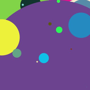 Daire geometrik yeni arka plan çok renkli desen.