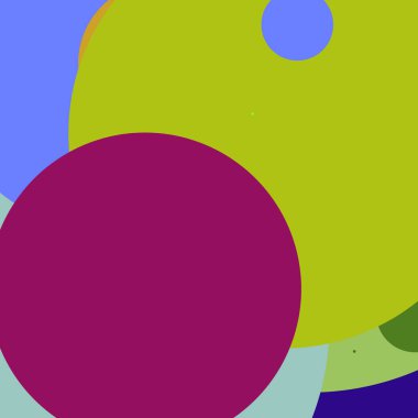 Daire geometrik yeni arka plan çok renkli desen.