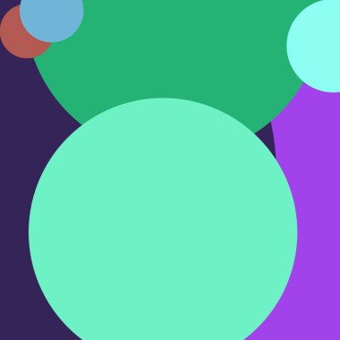 Daire geometrik zarif arka plan çok renkli desen.