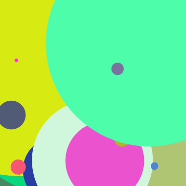 Daire geometrik güzel arka plan çok renkli desen.