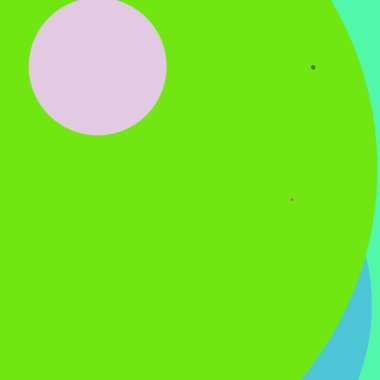 Daire geometrik şaşırtıcı arka plan çok renkli desen.