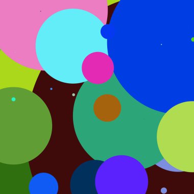 Daire geometrik şaşırtıcı arka plan çok renkli desen.