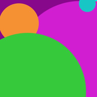 Daire geometrik güzel arka plan çok renkli desen.