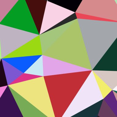 Arka plan çok renkli geometrik poligonal.