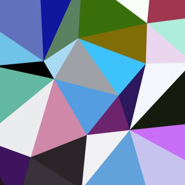 Arka plan çok renkli geometrik poligonal.