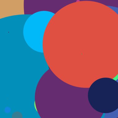 Daire geometrik şaşırtıcı arka plan çok renkli desen.