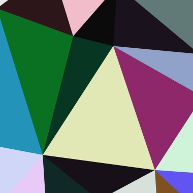 Arka plan çok renkli geometrik poligonal.