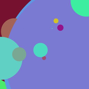 Daire geometrik güzel arka plan çok renkli desen.