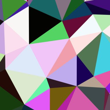 Arka plan çok renkli geometrik poligonal.