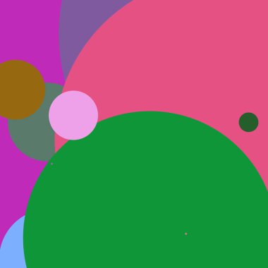 Daire geometrik güzel arka plan çok renkli desen.