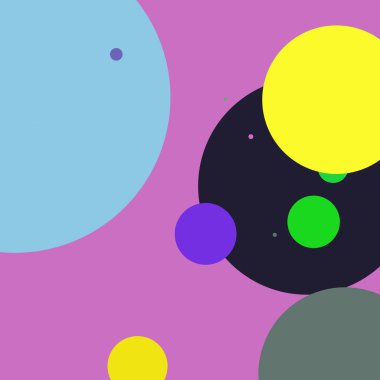 Daire geometrik yeni arka plan çok renkli desen.