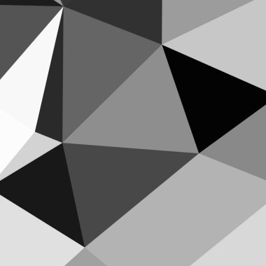 Üçgen poligonal arka plan - eğilim desen.