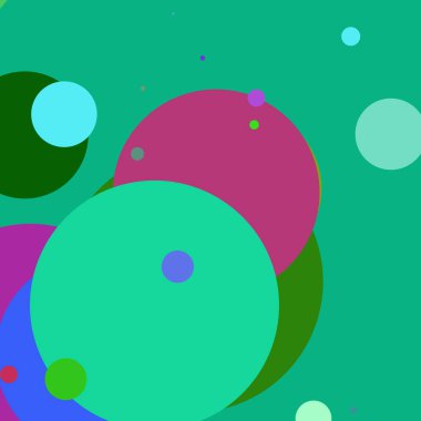 Daire geometrik yeni arka plan çok renkli desen.