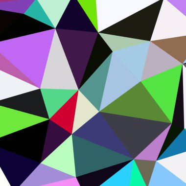 Arka plan çok renkli geometrik poligonal.