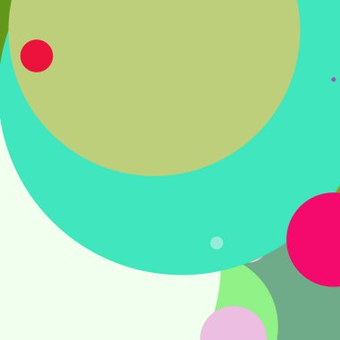 Daire geometrik şaşırtıcı arka plan çok renkli desen.