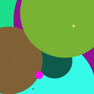 Daire geometrik zarif arka plan çok renkli desen.