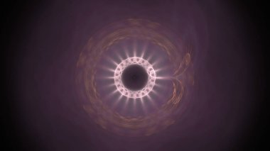 Fantezi kaotik renkli fraktal desen. Soyut Fraktal şekiller. 3D render resimde arka plan veya duvar kağıdı.