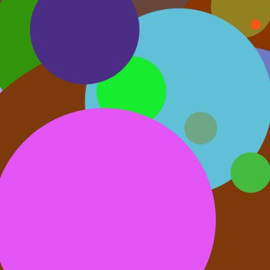 Daire geometrik yeni arka plan çok renkli desen.