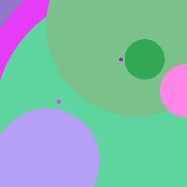 Daire geometrik zarif arka plan çok renkli desen.