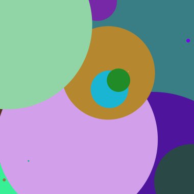 Daire geometrik güzel arka plan çok renkli desen.