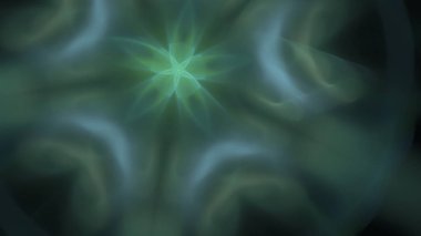 Fantezi kaotik renkli fraktal desen. Soyut Fraktal şekiller. 3D render resimde arka plan veya duvar kağıdı.