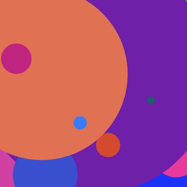 Daire geometrik büyük arka plan çok renkli desen.