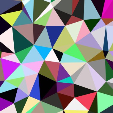 Arka plan çok renkli geometrik poligonal.