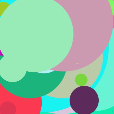 Daire geometrik güzel arka plan çok renkli desen.