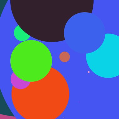 Daire geometrik büyük arka plan çok renkli desen.