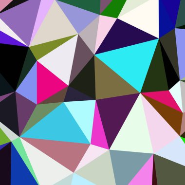 Arka plan çok renkli geometrik poligonal.