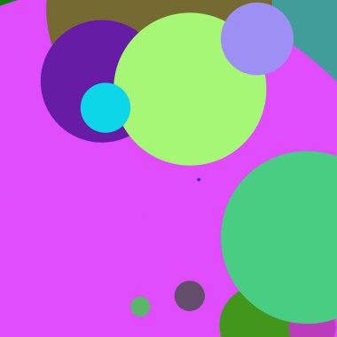 Daire geometrik yeni arka plan çok renkli desen.