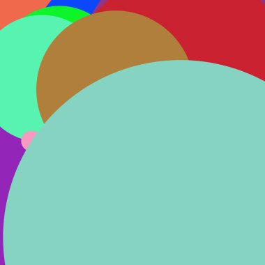 Daire geometrik zarif arka plan çok renkli desen.