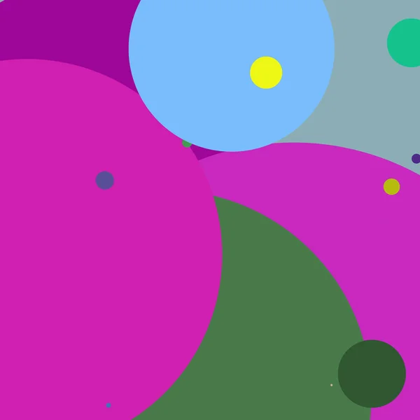 Lingkaran Geometris Besar Abstrak Latar Belakang Multicolor Pola — Stok Foto