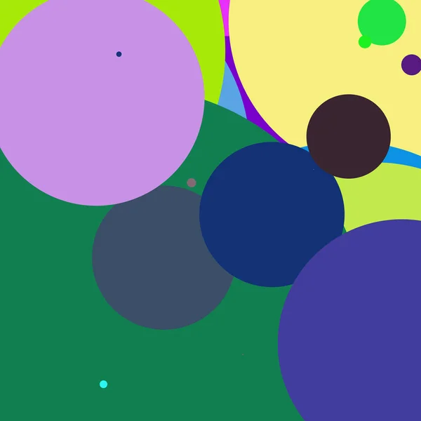 Veelkleurige Patroon Van Geometrische Elegante Abstracte Achtergrond Van Cirkel — Stockfoto