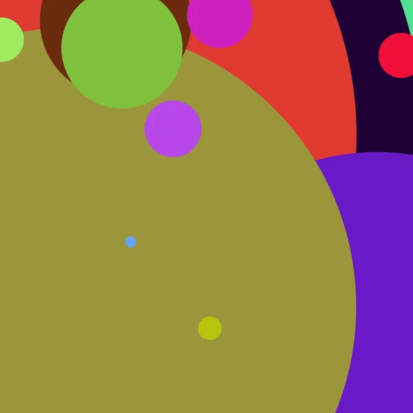 Círculo Geométrico Elegante Abstrato Fundo Multicolorido Padrão — Fotografia de Stock