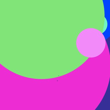 Daire geometrik şaşırtıcı arka plan çok renkli desen.