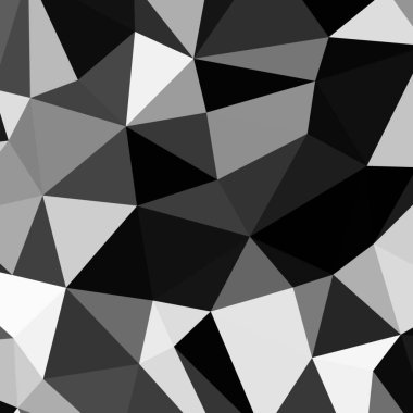 Üçgen poligonal arka plan - eğilim desen.