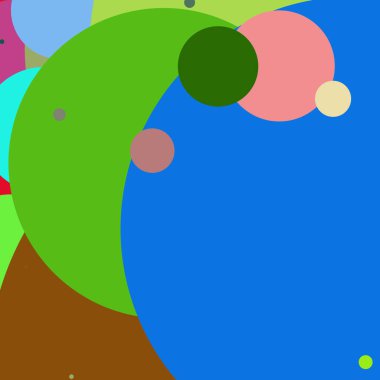 Daire geometrik yeni arka plan çok renkli desen.