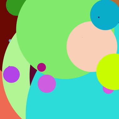 Daire geometrik büyük arka plan çok renkli desen.