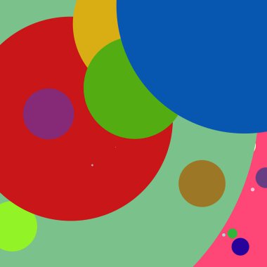 Daire geometrik büyük arka plan çok renkli desen.