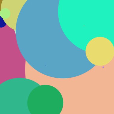 Daire geometrik yeni arka plan çok renkli desen.